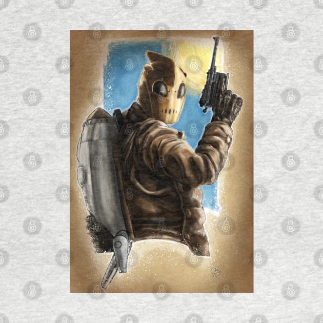 THE ROCKETEER - Color by CrazyPencilComics